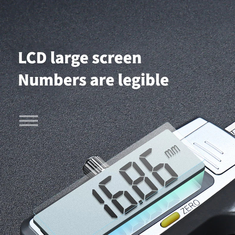 Stainless Steel Digital Caliper 0-150mm with Large LCD Display