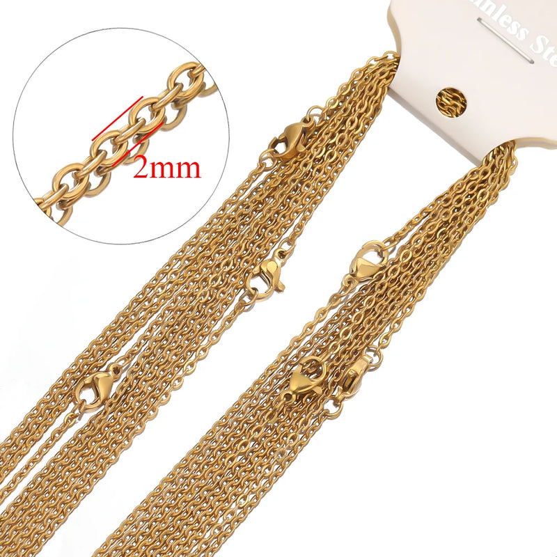 Stainless Steel Link Chain Necklace