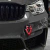 Universal Red Racing Style Tow Hook Decoration for Cars