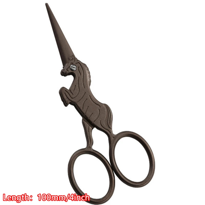 Vintage Floral Embroidery Scissors