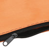 Orange portable waterproof tool bag organizer with a black zipper visible.