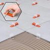 Tile Leveling System with Spacers and Clips