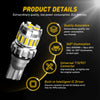 A close-up view of an LED light bulb with a connector, highlighting its quality assurance and features.