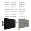 Weatherproof Outdoor TV Cover with Dust Protection