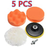 Car Polishing Pad Kit with Drill Adapters