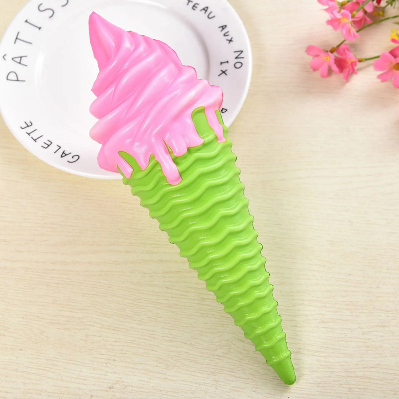 Juguete Squishy de Helado Colorido que se Relaja Lento