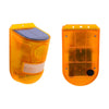 Solar-Powered Motion Sensor Alarm with Strobe Light