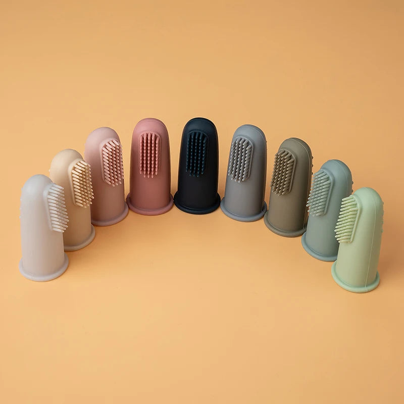 Baby Silicone Finger Toothbrush Set (3-Pack)