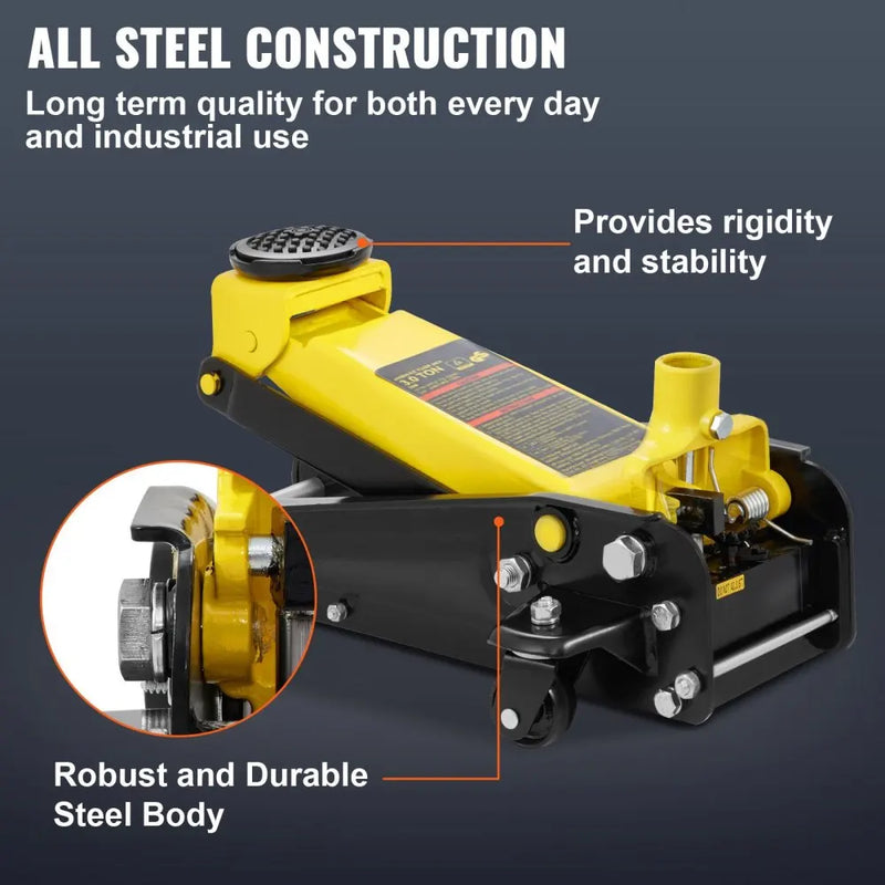 3-Ton Low-Profile Hydraulic Floor Jack