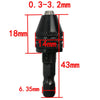 Mini Keyless Drill Chuck Adapter - 1/4" Hex Shank