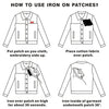 Embroidered Rock Band Patches Set for DIY Clothing Customization