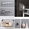 Transparent Self-Adhesive Wall Hooks for Pictures and More