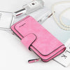 Classic Long PU Leather Wallet with Multiple Pockets