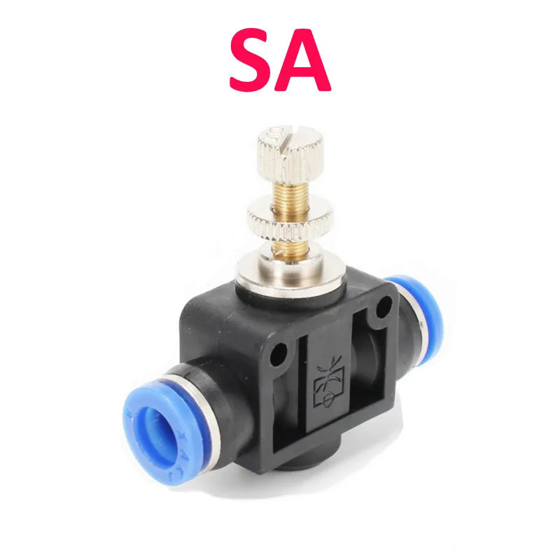 Y-Shaped Push-In Hose Connector