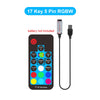 USB RGB LED Strip Controller with Remote
