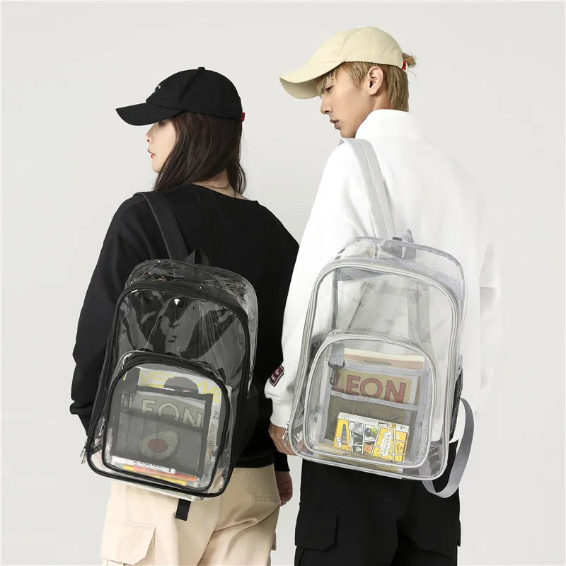 حقيبة ظهر شفافة مقاومة للماء من PVC