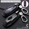 Carbon Fiber Car Key Cover for Ford Models