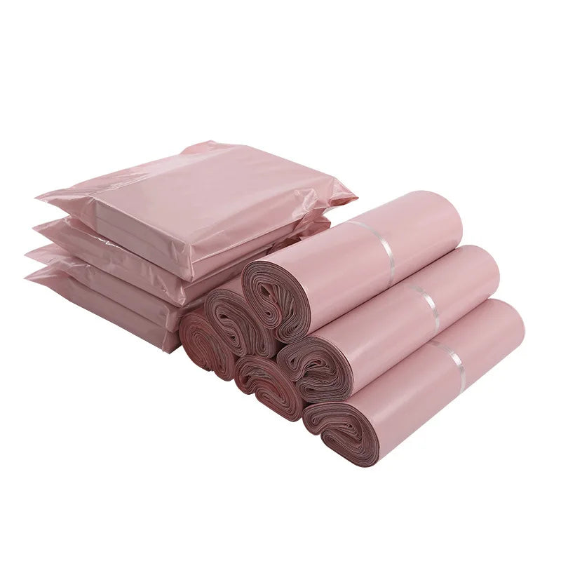 Light Pink Self-Sealing Poly Mailer Bags