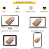 Carbon Fiber Mini RFID Blocking Wallet for Men