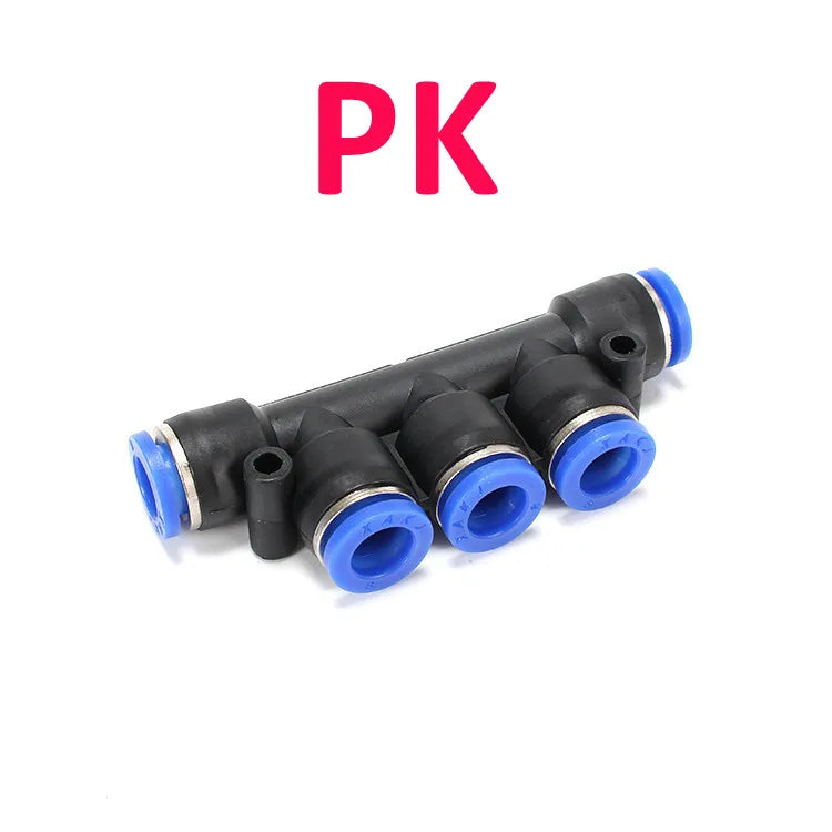 Y-Shaped Push-In Hose Connector