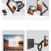Dual Monitor Desk Mount with 90° Swivel
