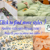 French style polka dot bedding set featuring a duvet cover and pillowcases in yellow, white, and green patterns.