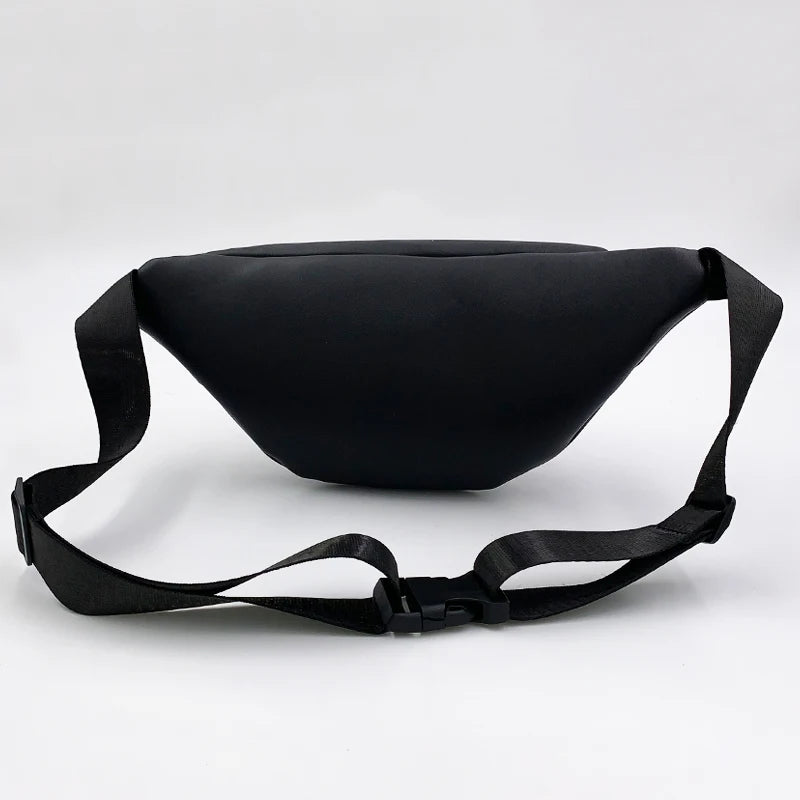 Riveted PU Leather Crossbody Waist Bag