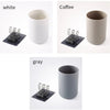 Wall-Mounted Toothbrush and Cup Holder