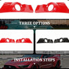 ABS Fog Light Trim Covers for Ford Mustang 2015-2017