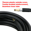 Heavy-Duty Pressure Washer Hose with Alloy Fittings