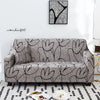 Slip-Resistant Stretch Sofa Cover with Floral Design