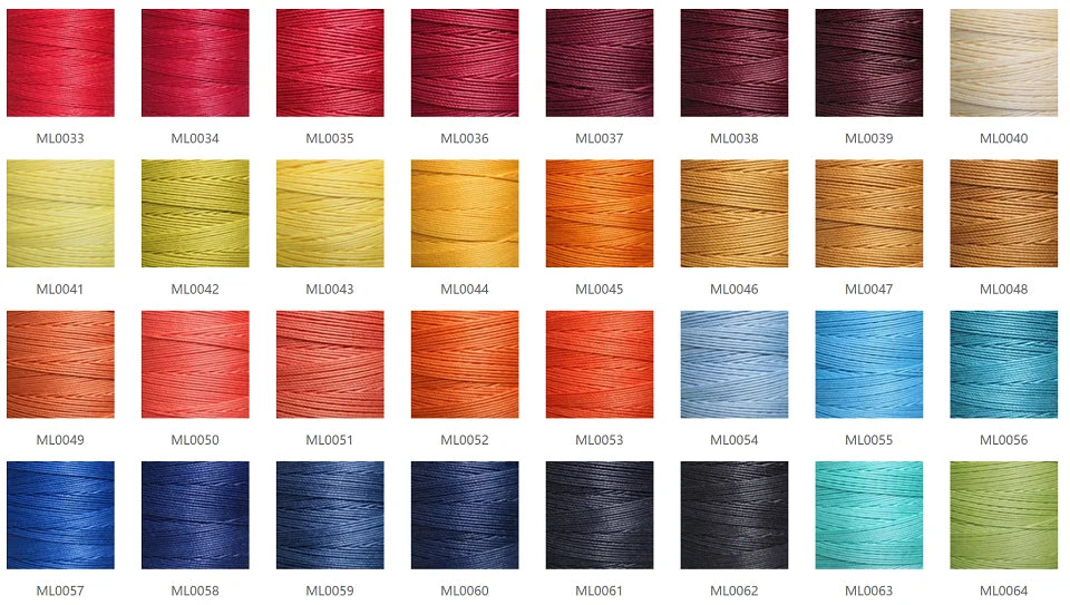 Waxed Polyester Thread for Leatherwork & Hand Sewing