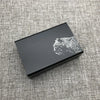 Ultra-Slim Aluminum Cigarette Case with Laser-Engraved Wolf Design