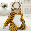 Adorable Animal Kigurumi Costume Romper for Babies and Toddlers