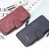 Classic Long PU Leather Wallet with Multiple Pockets