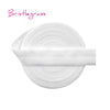 Premium Fold Over Elastic Band for Sewing, Hair Ties & DIY Crafts