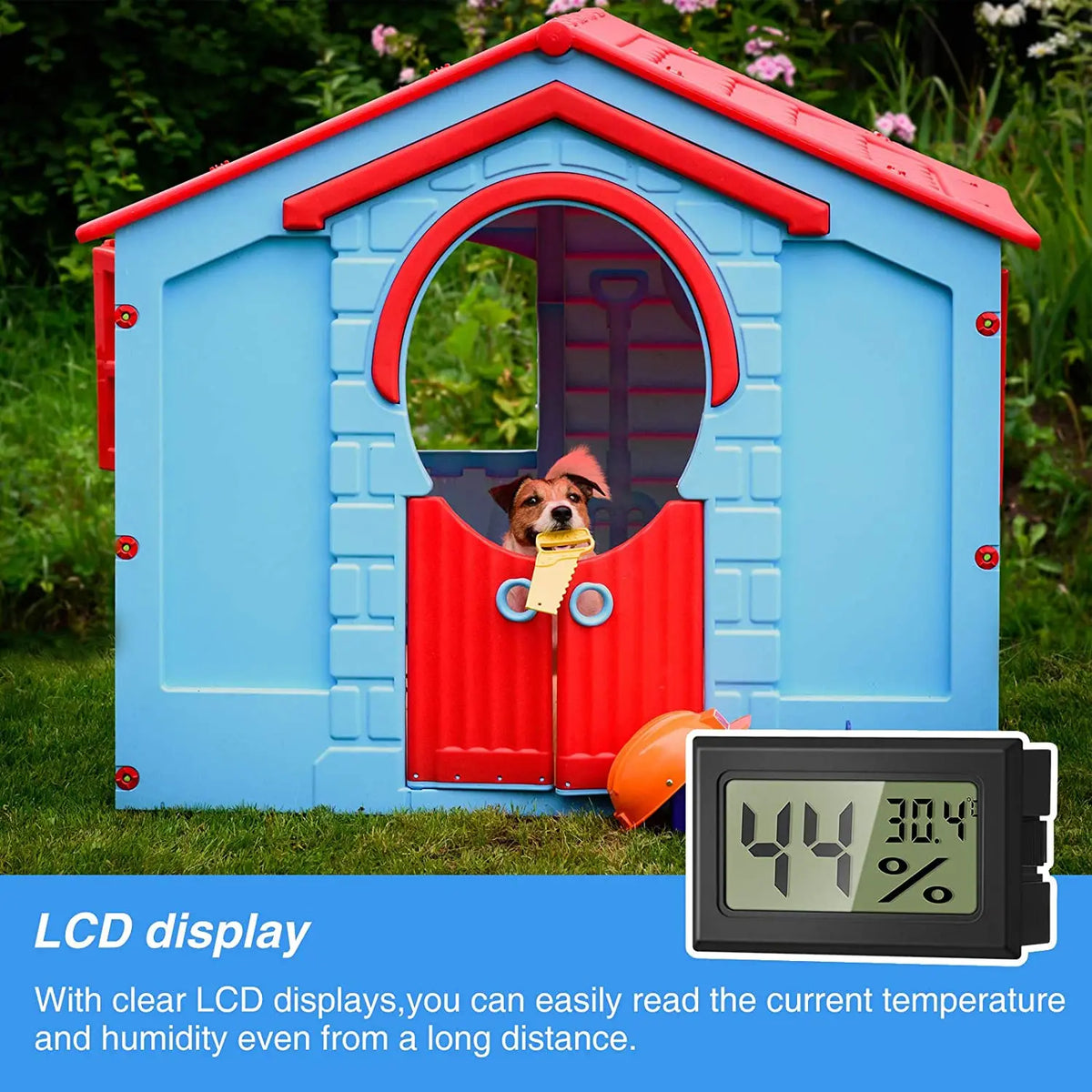 Mini Digital Thermometer and Hygrometer with Probe