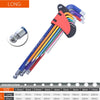 9-Piece Long Arm Hex Key Set (1.5–10 mm)