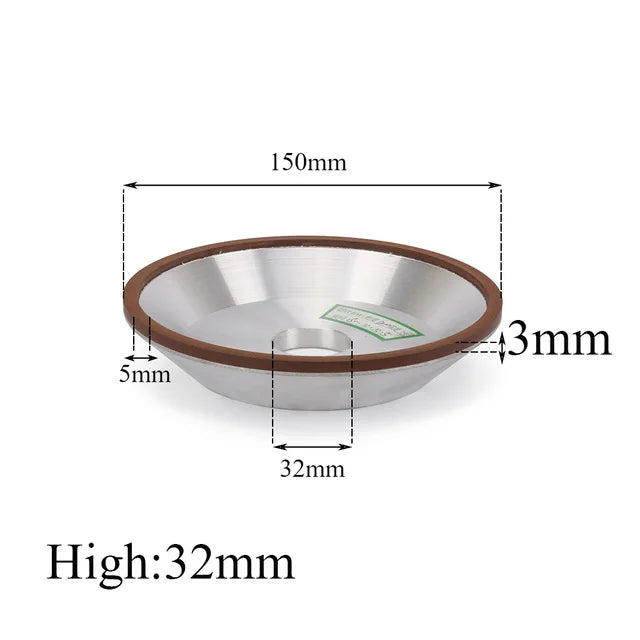 Resin Bond Diamond Cup Grinding Wheel for Carbide and Metal