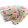 A variety pack of 3D puffy stickers featuring animals, dinosaurs, and numbers for kids.