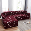 Printed Stretch Sofa Cover for L-Shaped and Corner Sofas