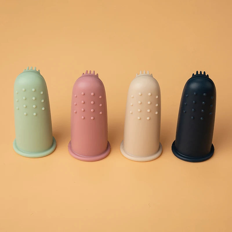 Baby Silicone Finger Toothbrush Set (3-Pack)