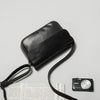 Vintage Leather Crossbody Bag for Men – Compact Messenger Shoulder Bag