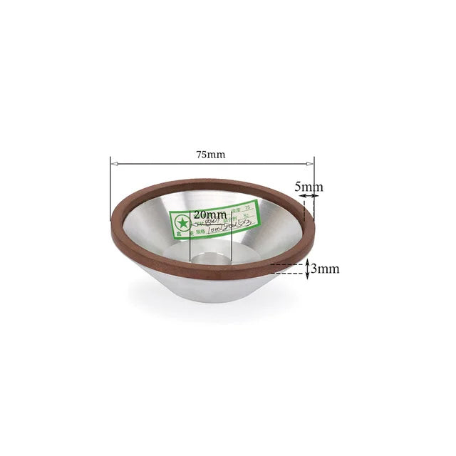 Resin Bond Diamond Cup Grinding Wheel for Carbide and Metal