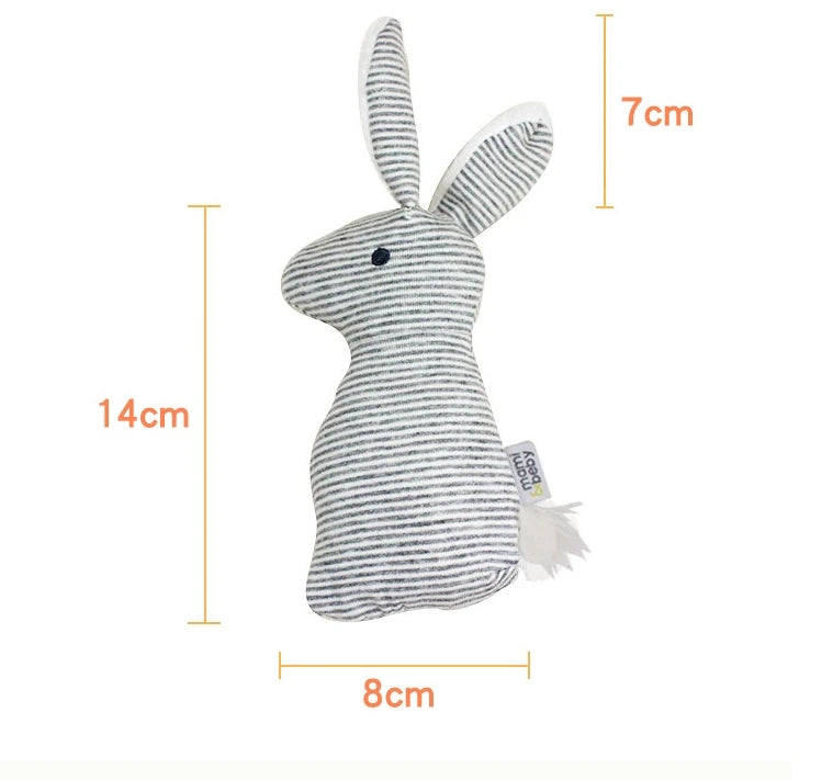 Adorable Plush Wrist Rattles for Baby Sensory Development