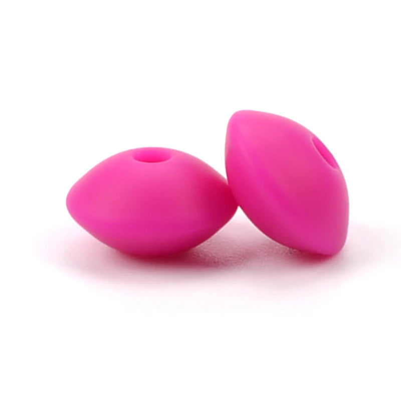 12mm Food-Grade Silicone Beads for DIY Jewelry and Crafts