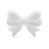 White food-grade silicone crown beads for jewelry making and DIY crafts