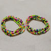 Colorful Elastic Belly Bead Chain Set for Women