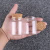 Glass Storage Jars with Cork Lids