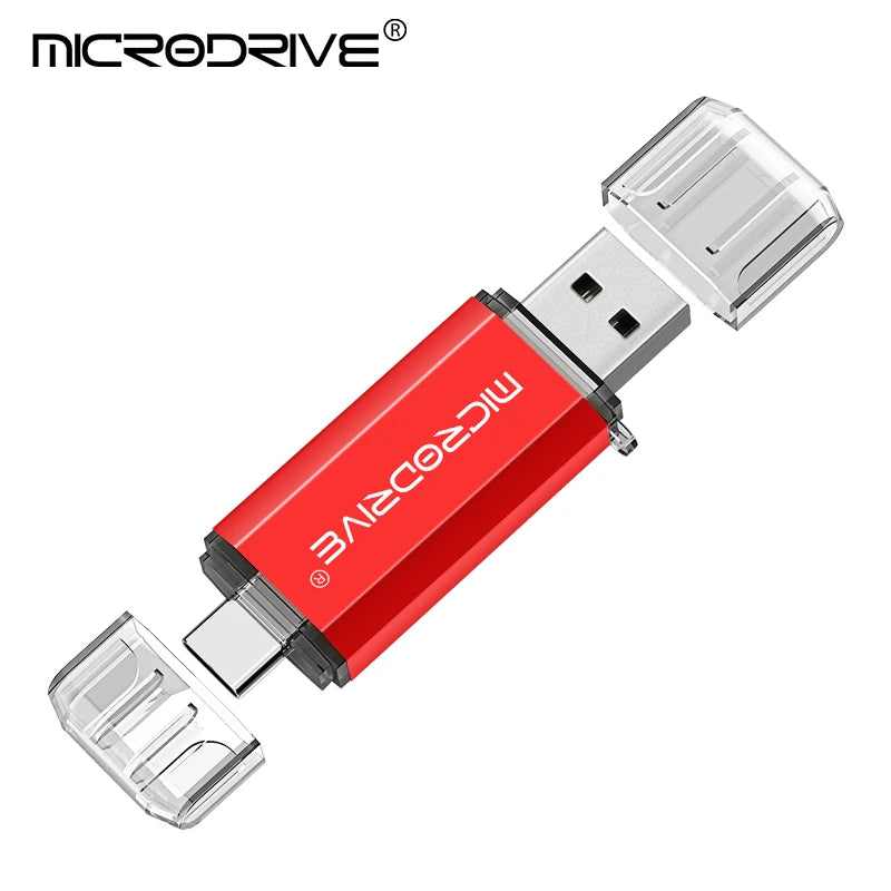 USB-C OTG Flash Drive for Phones, Tablets, and Computers